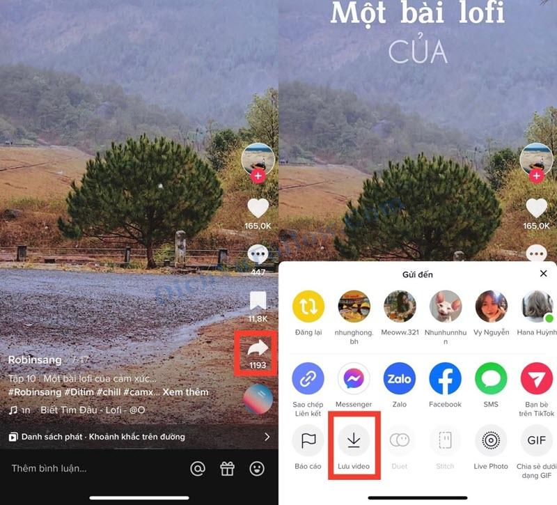Tải Video TikTok Về Điện Thoại