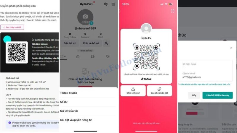 Liên Kết Tài Khoản TikTok