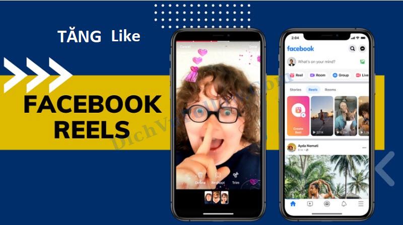 Tăng Like Reel Facebook cùng Dichvufollow.com