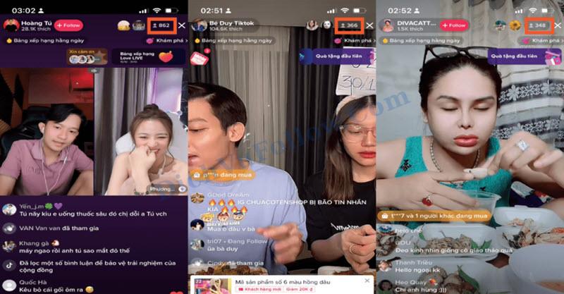 Những yếu tố ảnh hưởng đến lượng mắt livestream