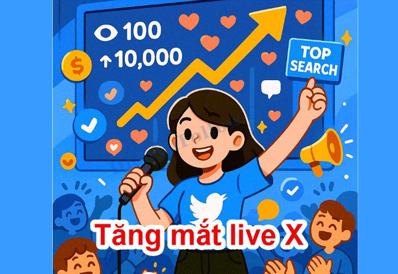 Lợi ích đạt dược khi tăng mắt livestream Twitter