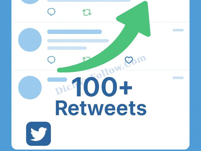 Tăng Retweet Twitter Tại Dichvufollow.com