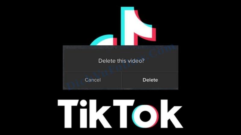 Tại sao cần xoá video trên TikTok?