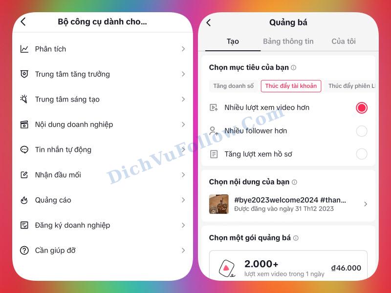 Hướng dẫn chạy ads tiktok - 2