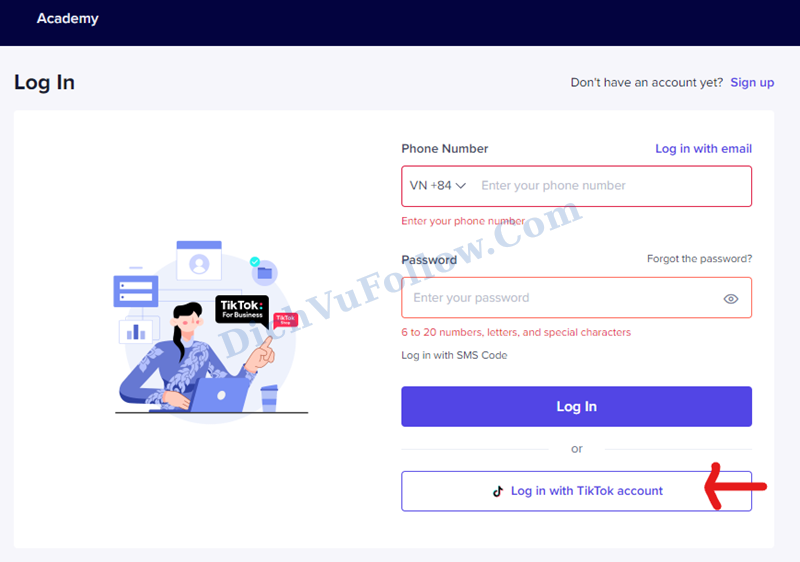 Đăng Ký Tài Khoản TikTok Shop