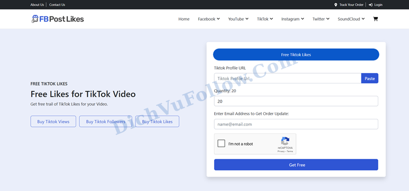 FBPostLike - Tăng like miễn phí đa nền tảng