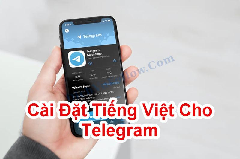 Cài Tiếng Việt Cho Telegram Trên Điện Thoại