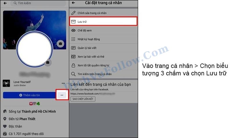 Khôi phục live steam từ thung rác điện thoại
