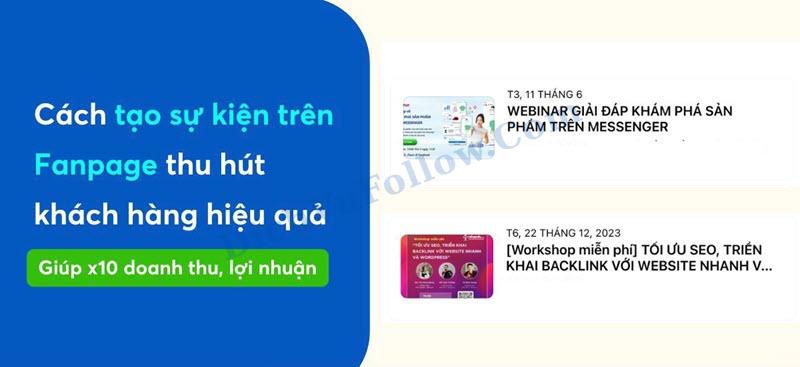 Hướng dẫn chi tiết cách tạo sự kiện trên fanpage Facebook bằng điện thoại và máy tính