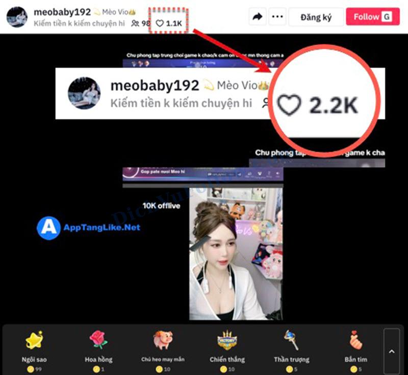 Lợi Ích Khi Mua Tim Livestream TikTok Tại Dichvufollow.com