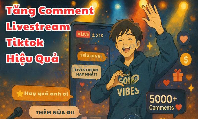 Dịch Vụ Mua Comment Livestream TikTok Là Gì?