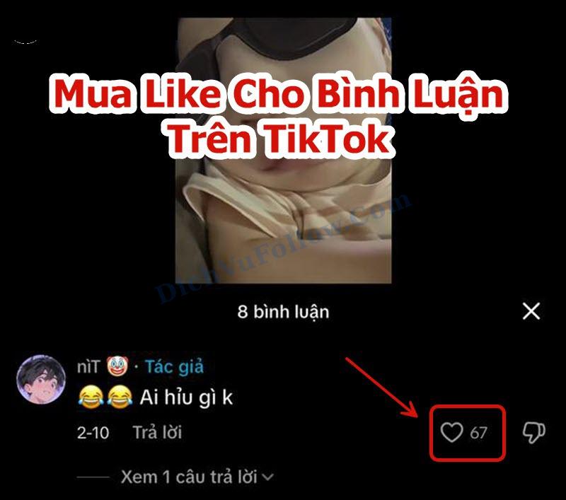 Mua like comment TikTok là gì?