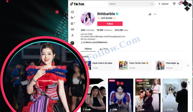 Hot Tiktoker - Linh Barbie (@linhbarbie)