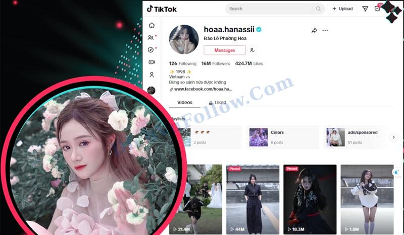 Hot Tiktoker - Đào Lê Phương Hoa (@hoaa.hanassii)