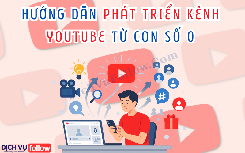 Hướng dẫn phát triển kênh YouTube từ con số 0 chi tiết nhất