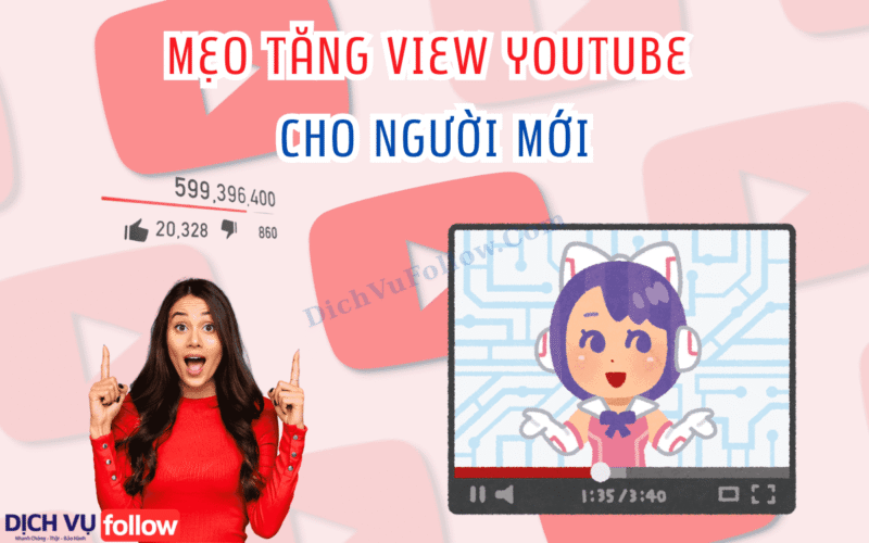 Mẹo tăng view YouTube cho người – Không cần chạy ads!