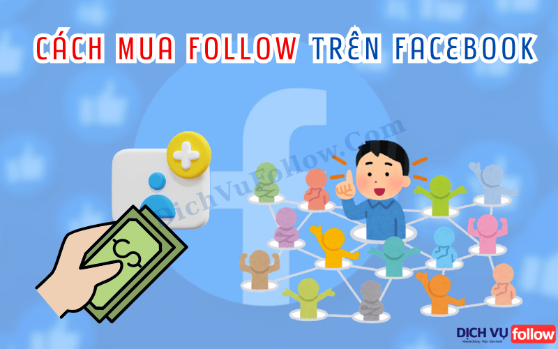 cách mua follow trên Facebook