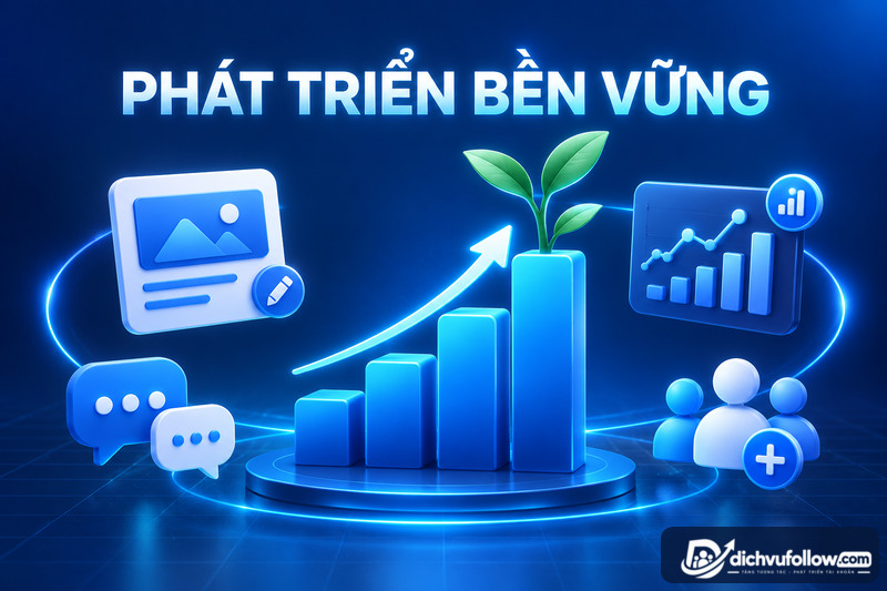 Phát triển follower Facebook bền vững
